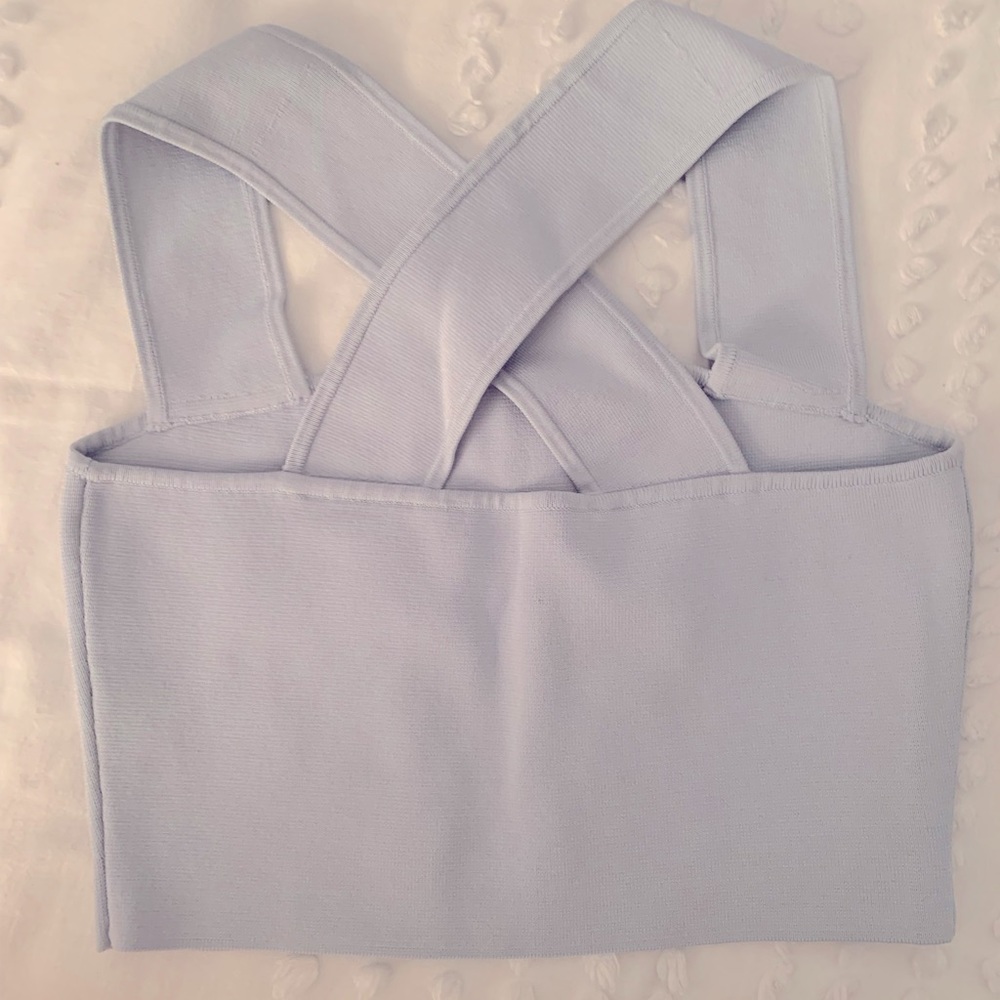 Babaton Torsten Knit Top (icy blue color)